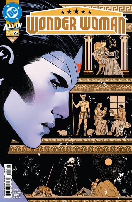WONDER WOMAN #25 Second Printing Cvr A Daniel Sampere
