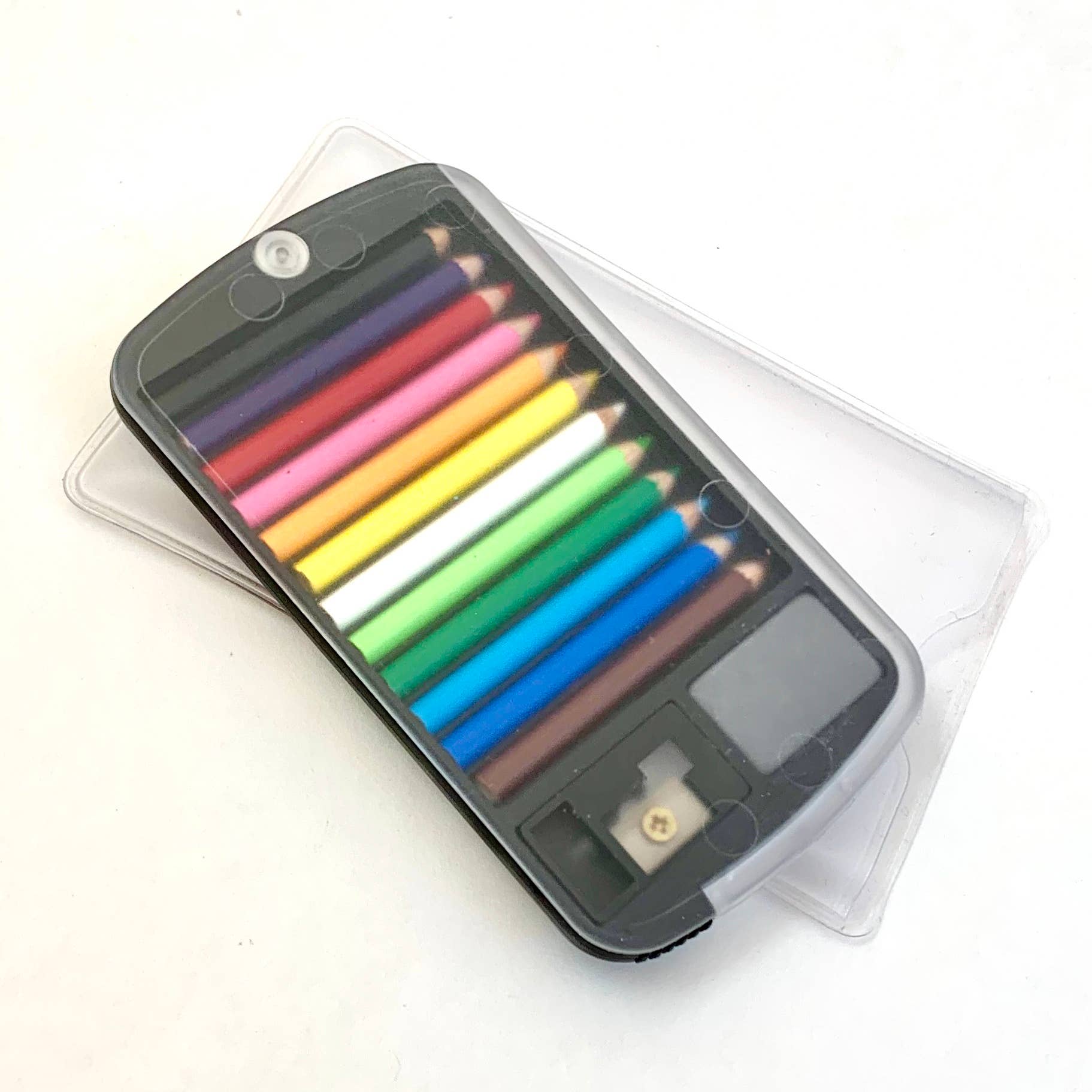 Set of 12 Mini Pencils in Clear Card Case - Image 8