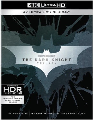 4K: The Dark Knight Trilogy (4K Mastering, With Blu-ray, Slipsleeve/Digsleeve Packaging, 3 Pack)