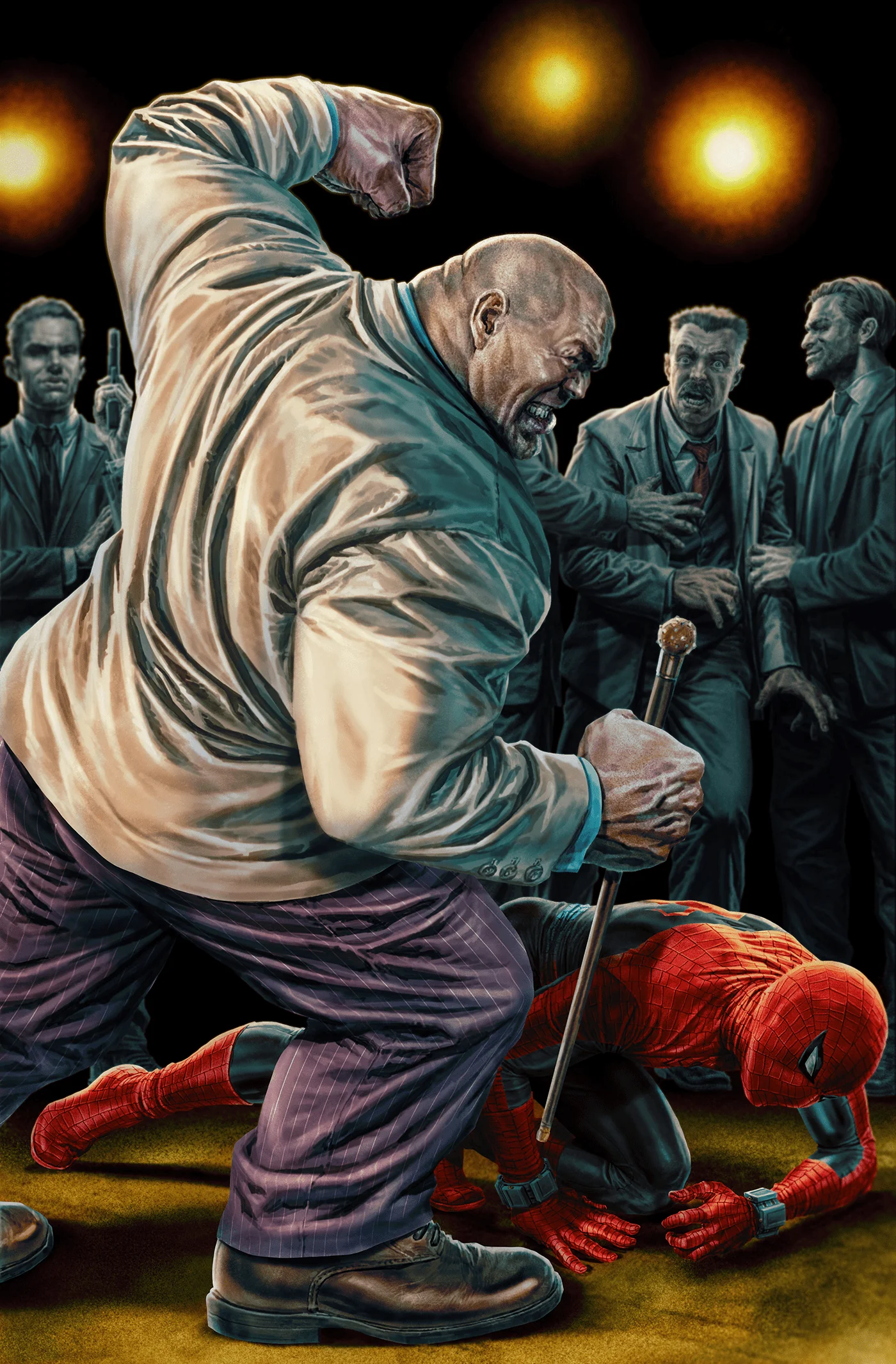 AMAZING SPIDER-MAN #16 1:100 INCV LEE BERMEJO AMAZING VISIONS VIRGIN VARIANT