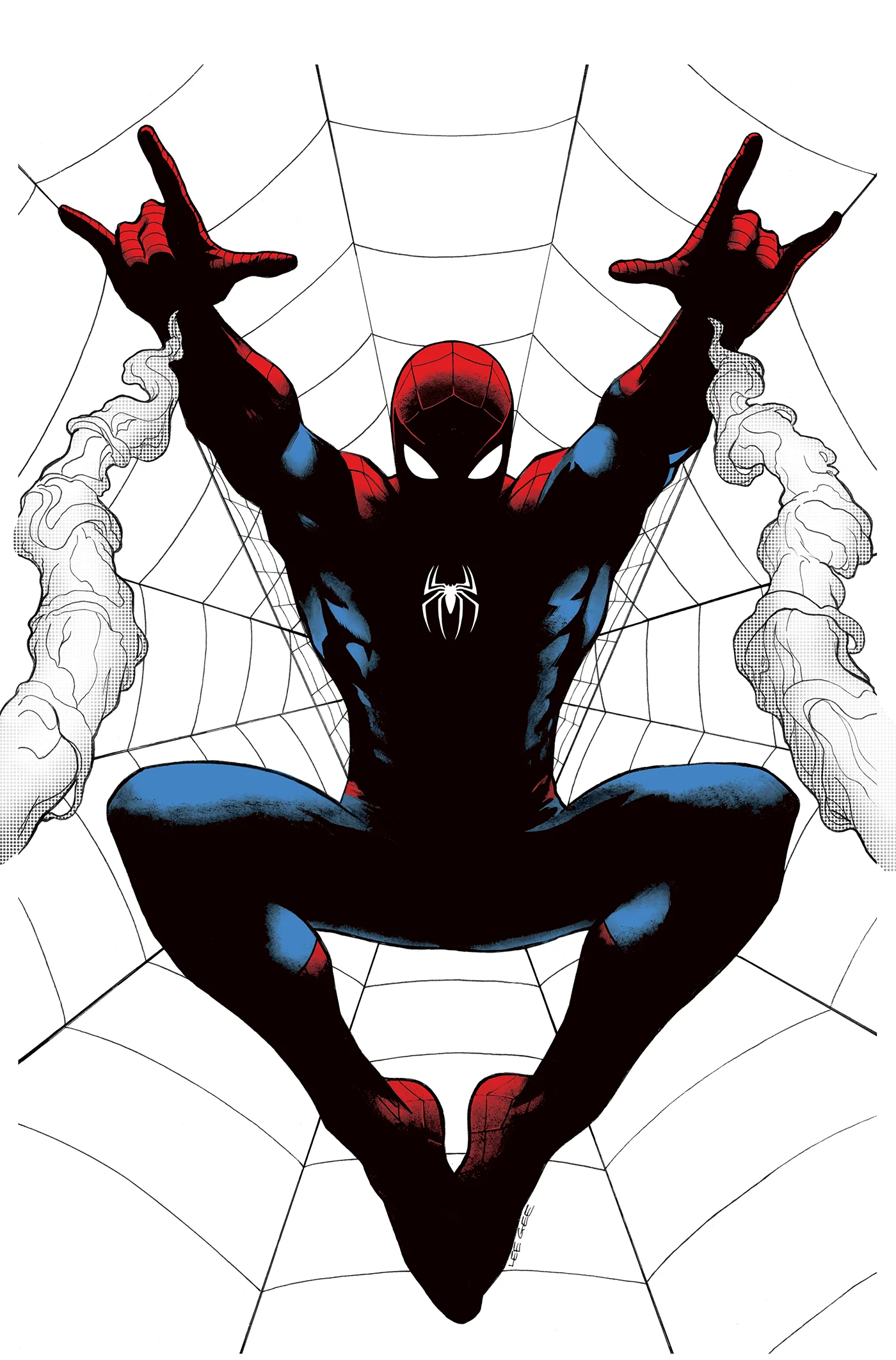 AMAZING SPIDER-MAN: TORN #1 1:25 INCV LEE GARBETT RATIO VIRGIN 2ND PRINTING VARIANT