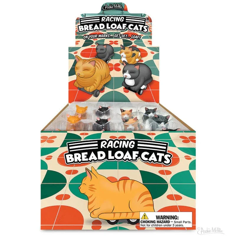 Archie McPhee: Racing Bread Loaf Cats