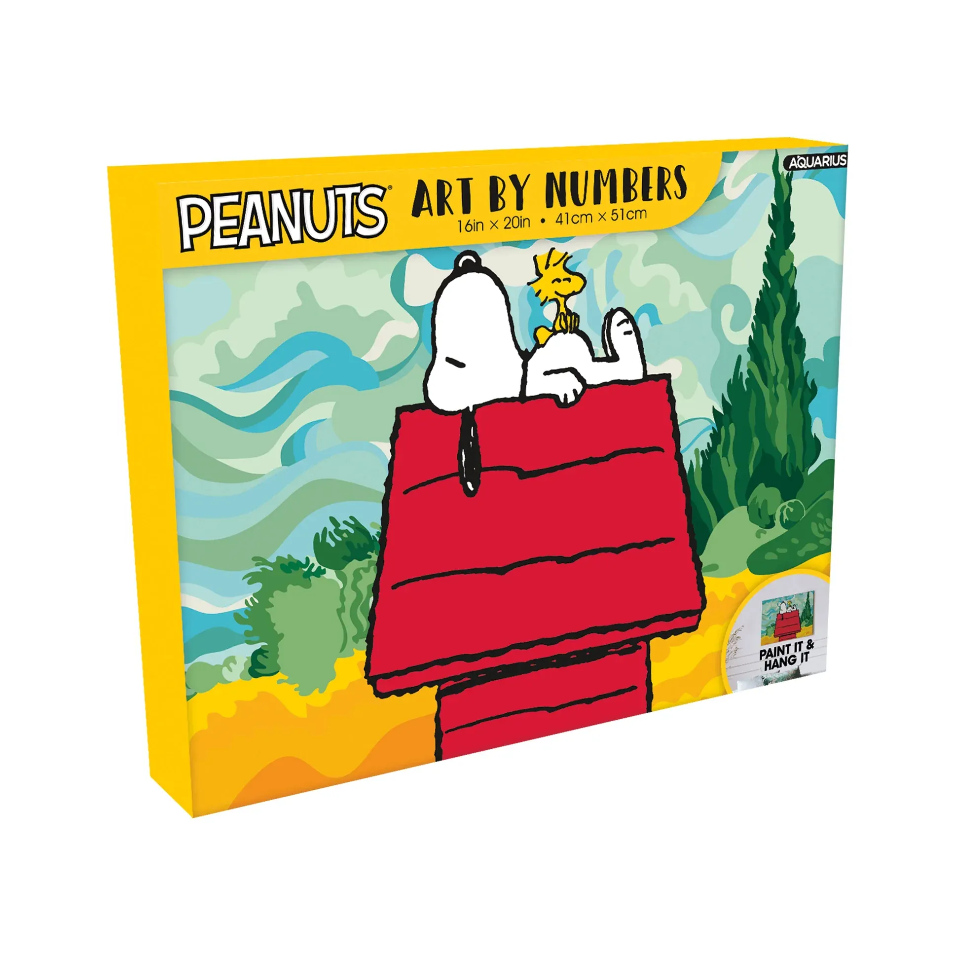Art By Numbers: Peanuts - Snoopy and Woodstock Chill