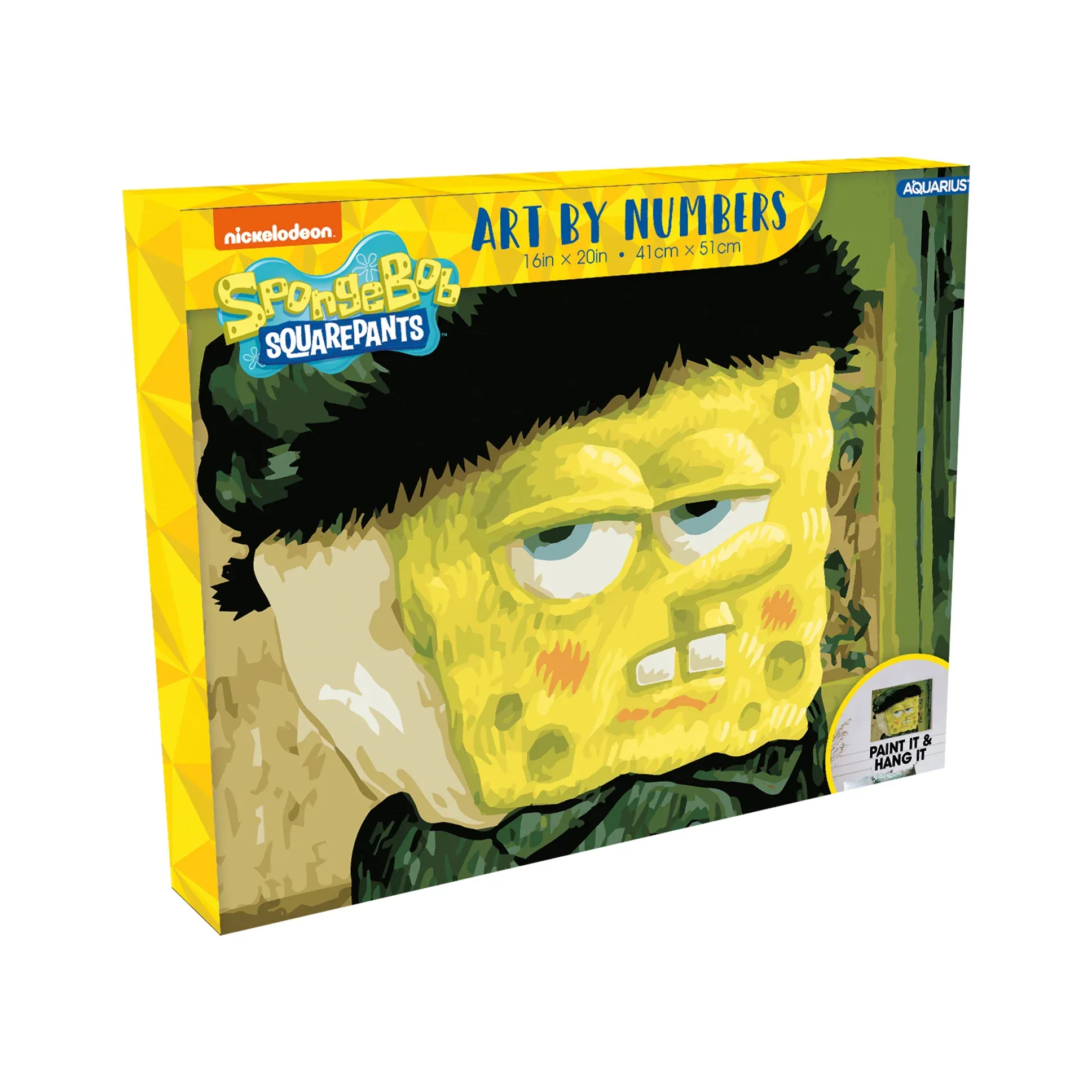 Art By Numbers: Spongebob Squarepants - Van Gogh