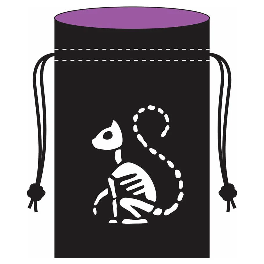 Black Oak Workshop: Dice Bag - Skele-Kitty