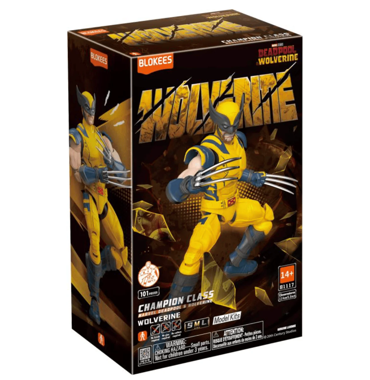 Blokees: Deadpool & Wolverine Champion Class - CC05 Wolverine Model Kit