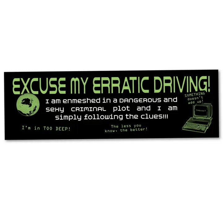 Bumper Sticker - "Sexy Plot"