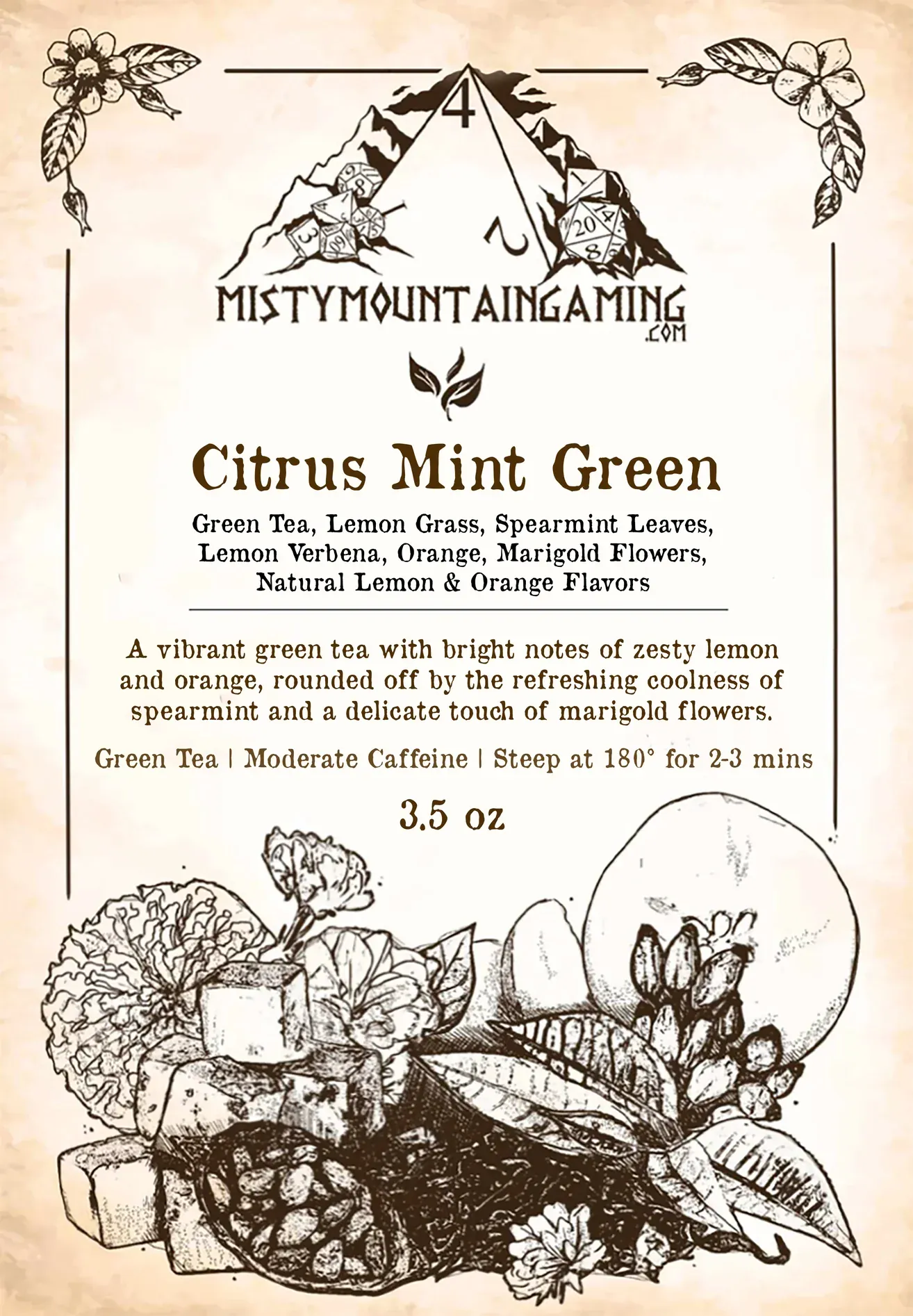 Citrus Mint Green - Tea