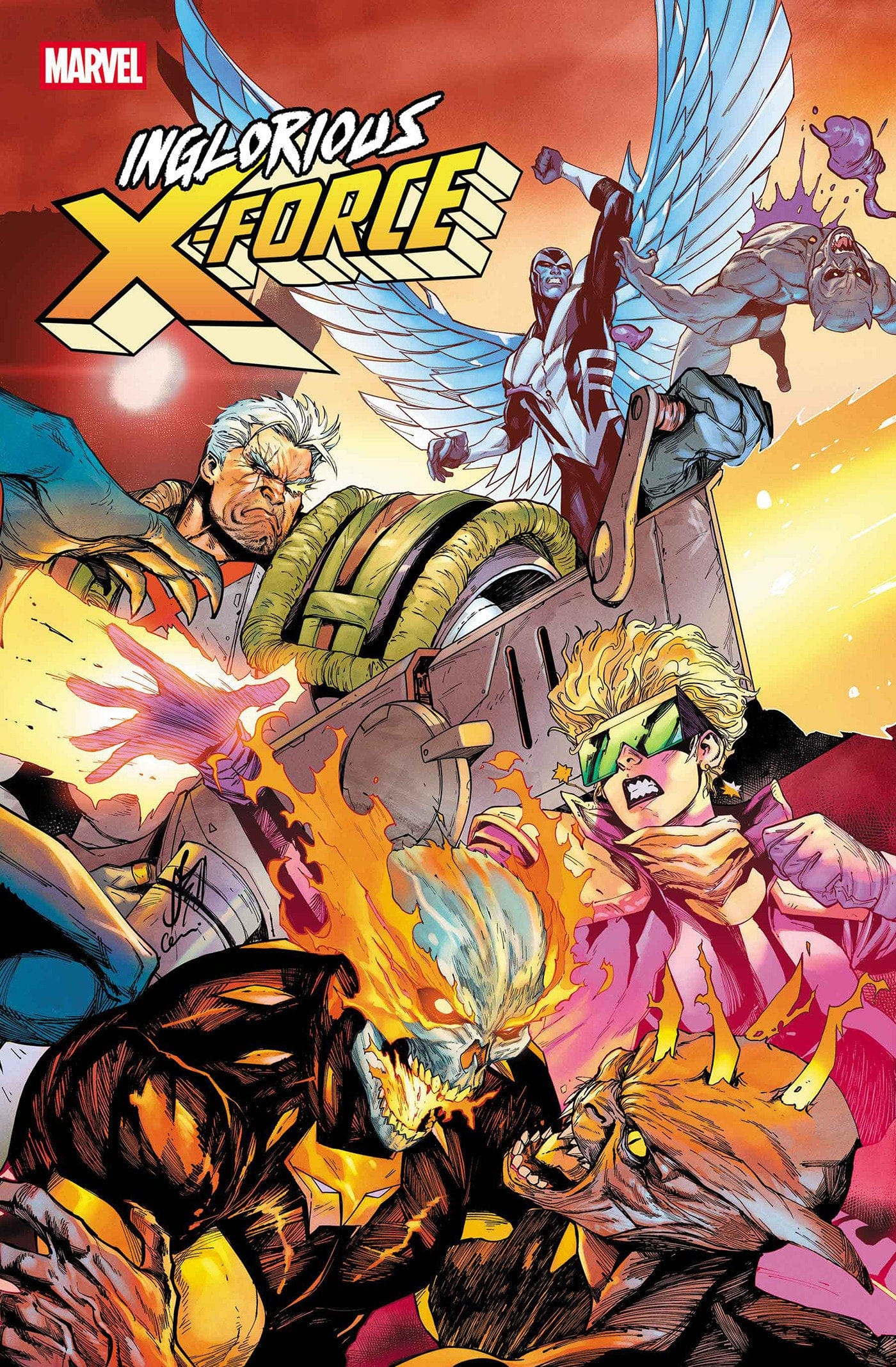 INGLORIOUS X-FORCE #2 STEFANO CASELLI VARIANT