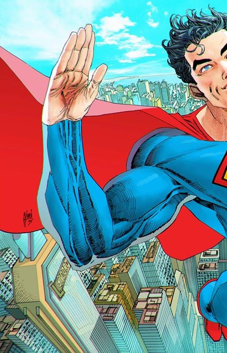 SUPERMAN UNLIMITED #10 CVR B GUILLEM MARCH CONNECTING CARD STOCK VAR