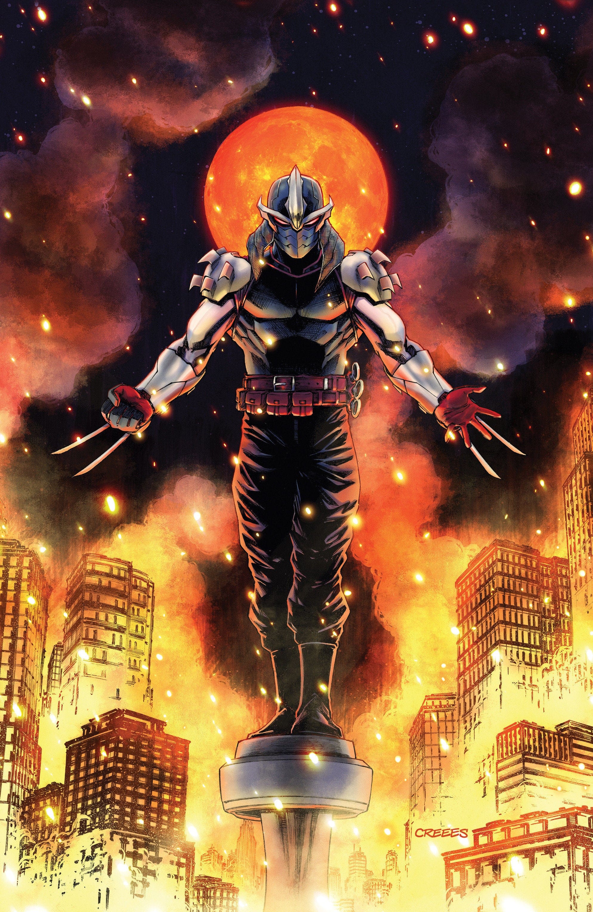 Teenage Mutant Ninja Turtles: Shredder #6 1:25 INCV Variant RI (Creees Lee Full Art)
