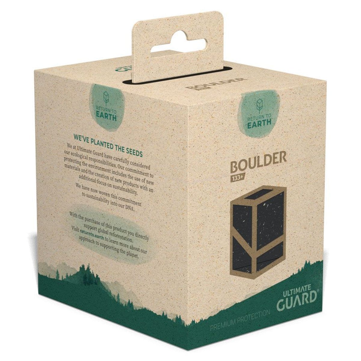 Deck Box: Boulder: Return To Earth: 133+: Black