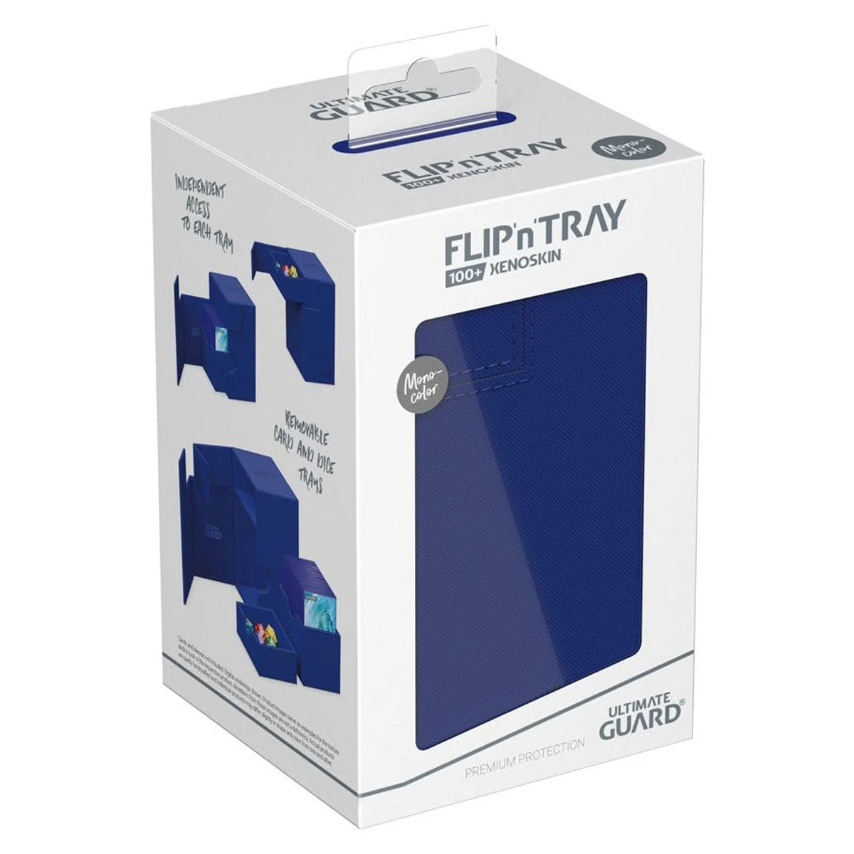 Deck Box: Flip`n`Tray: 100+: Blue