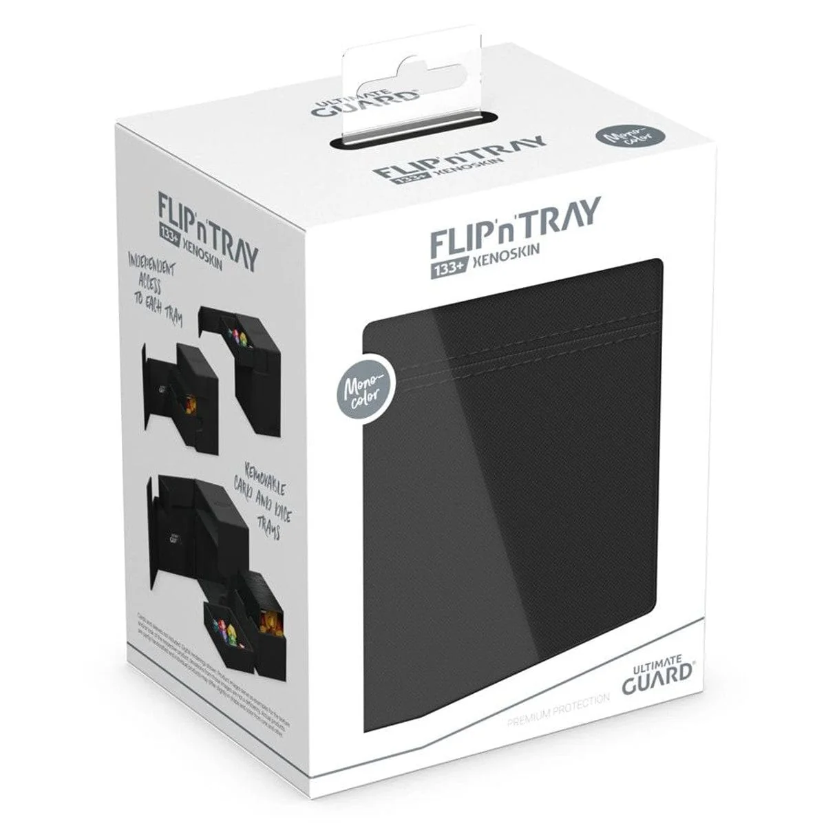 Deck Box: Flip`n`Tray: 133+: Black