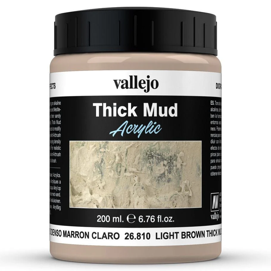 Diorama FX: Mud: Light Brown Thick Mud (200ml)