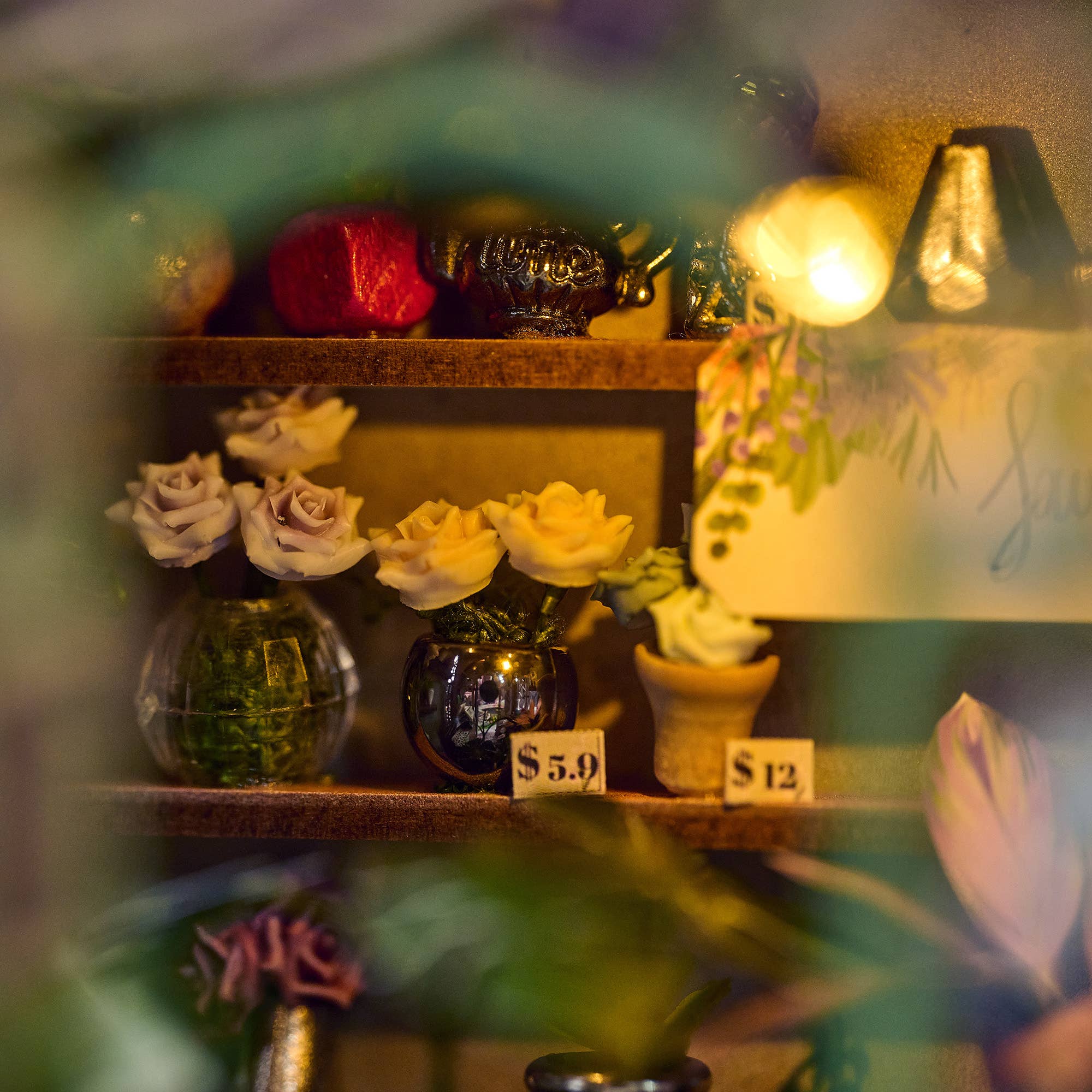 DIY Book Nook Kit: Flower Shop - Image 5