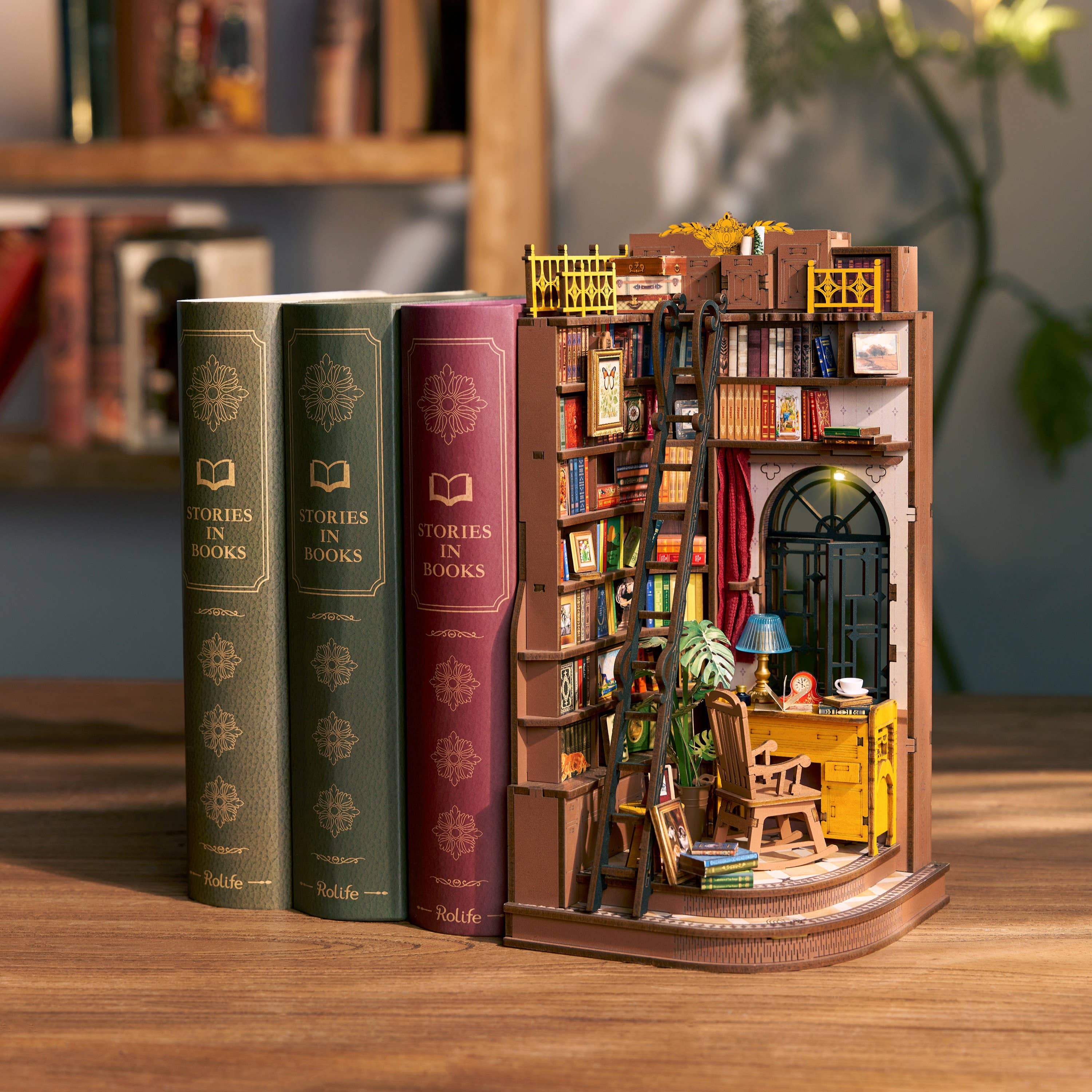 DIY Book Nook Kit: Silent Corner Study - Image 12