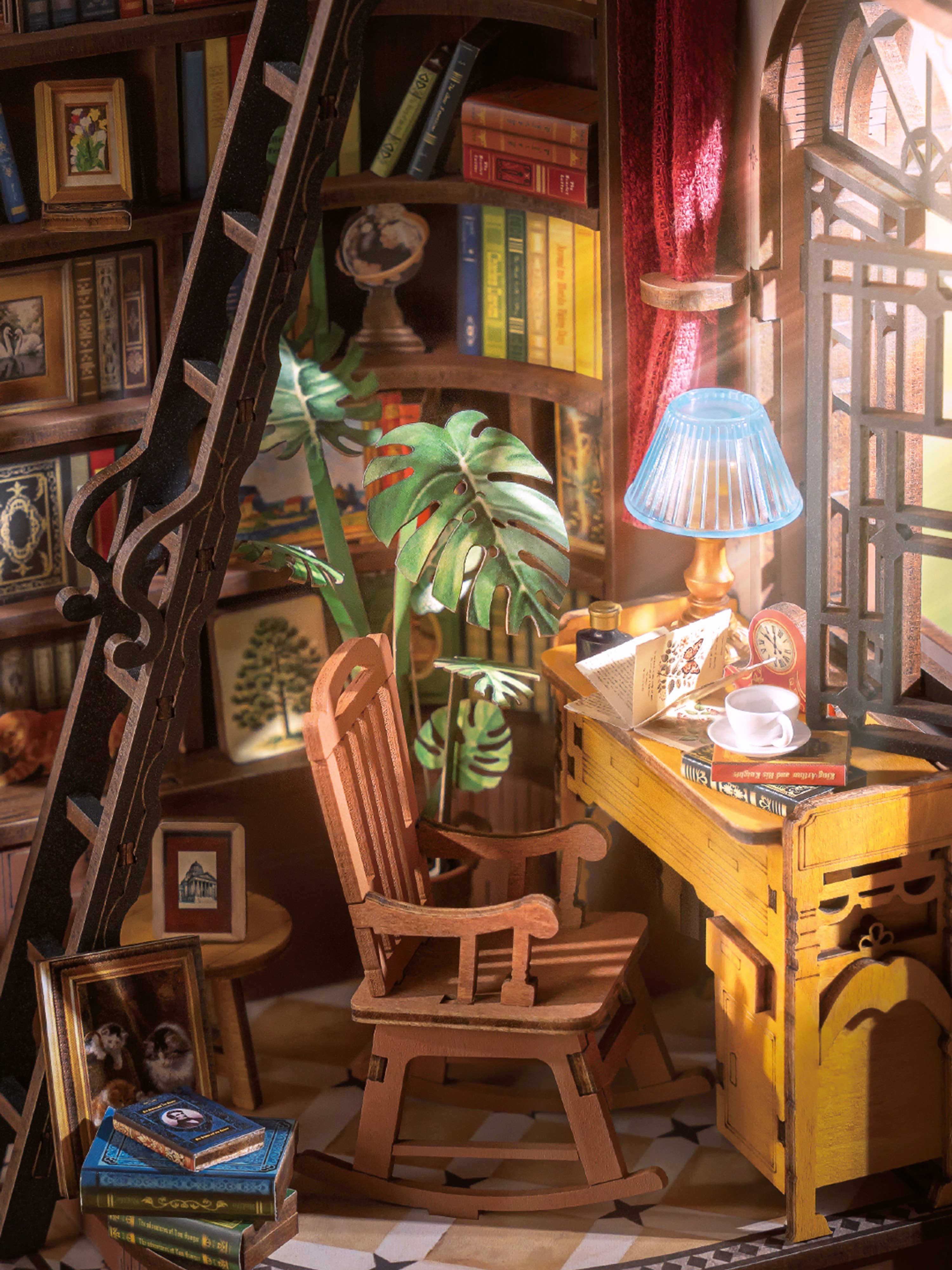 DIY Book Nook Kit: Silent Corner Study - Image 6