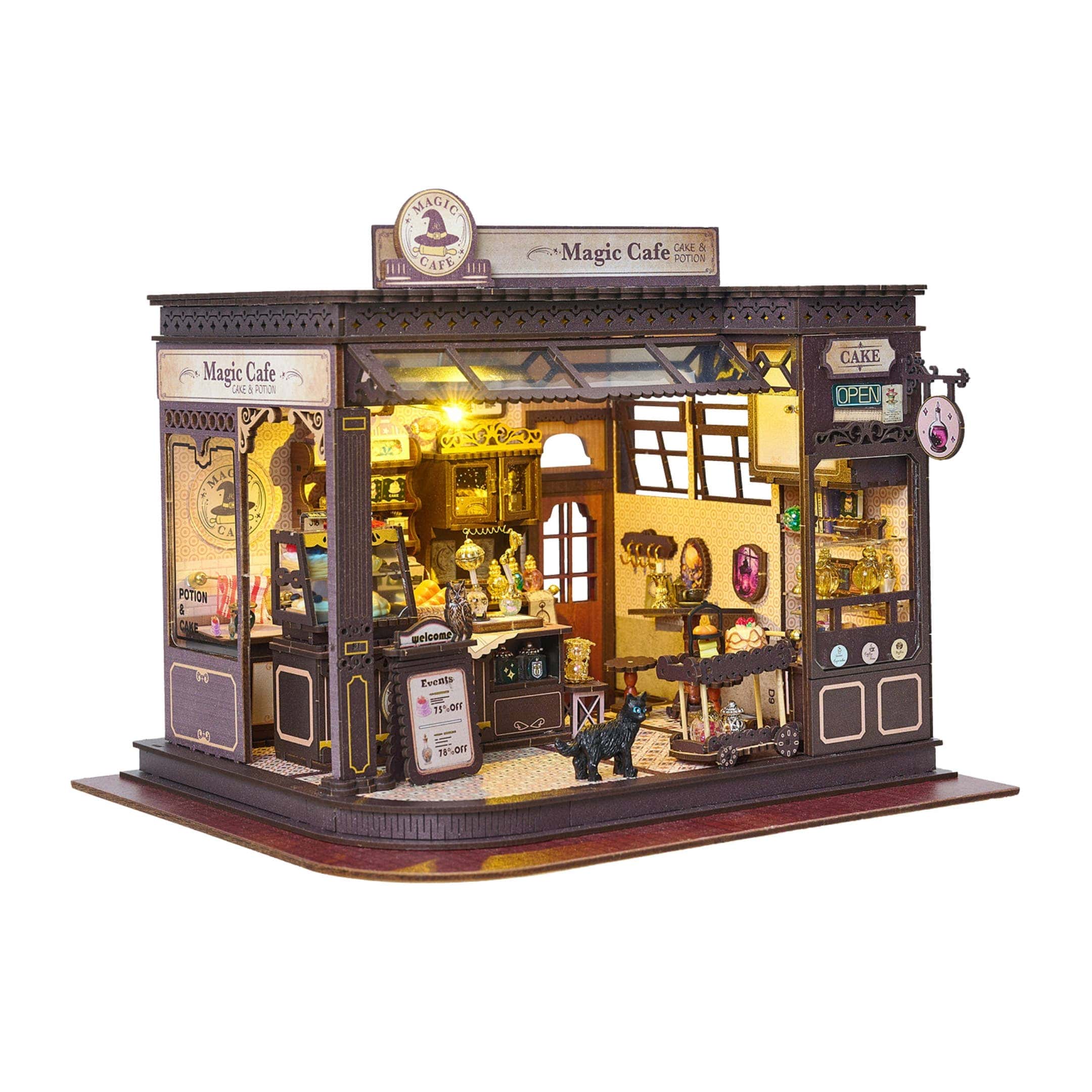 DIY Miniature House Kit: Magic Café - Image 6