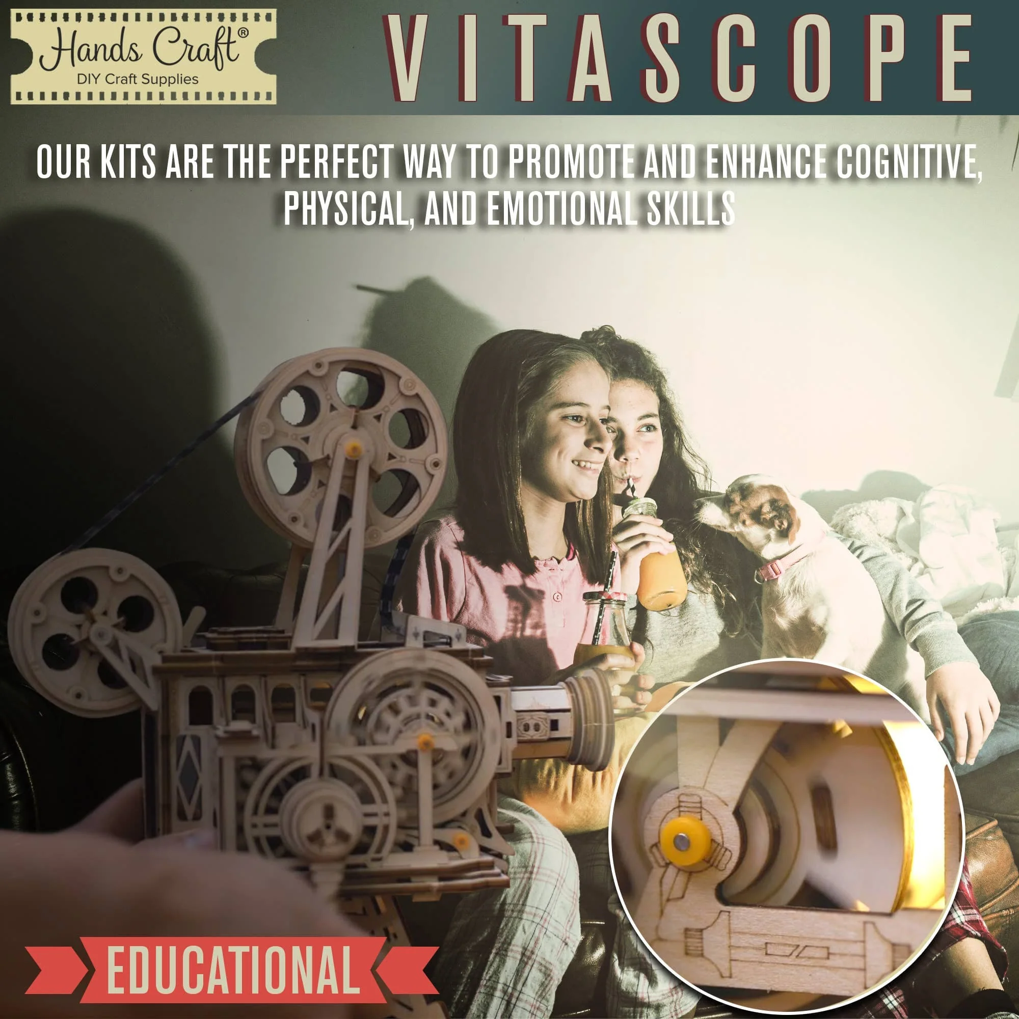DIY Wooden Puzzle: Vitascope - Image 6