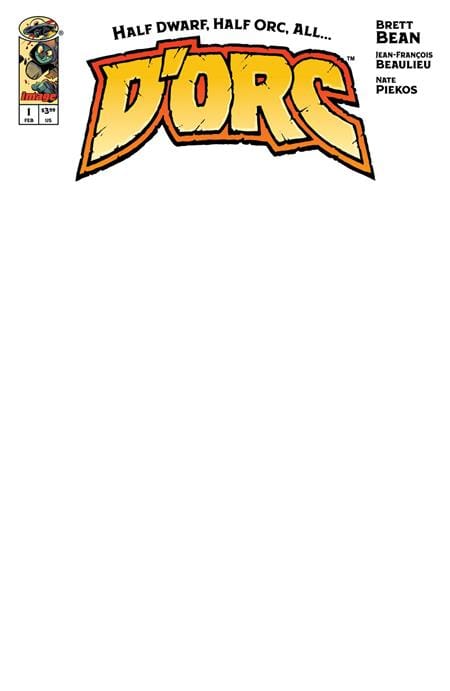 DORC #1 CVR F BLANK SKETCH VAR
