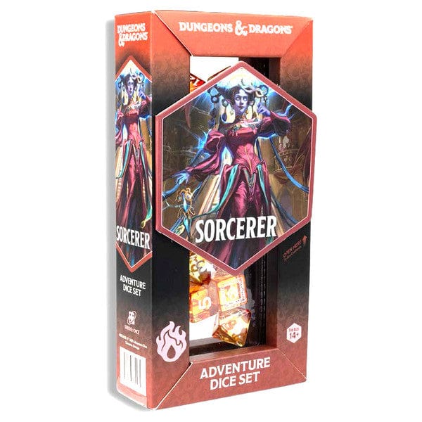 Dungeons & Dragons: Adventure Dice - Sorcerer (Orange)