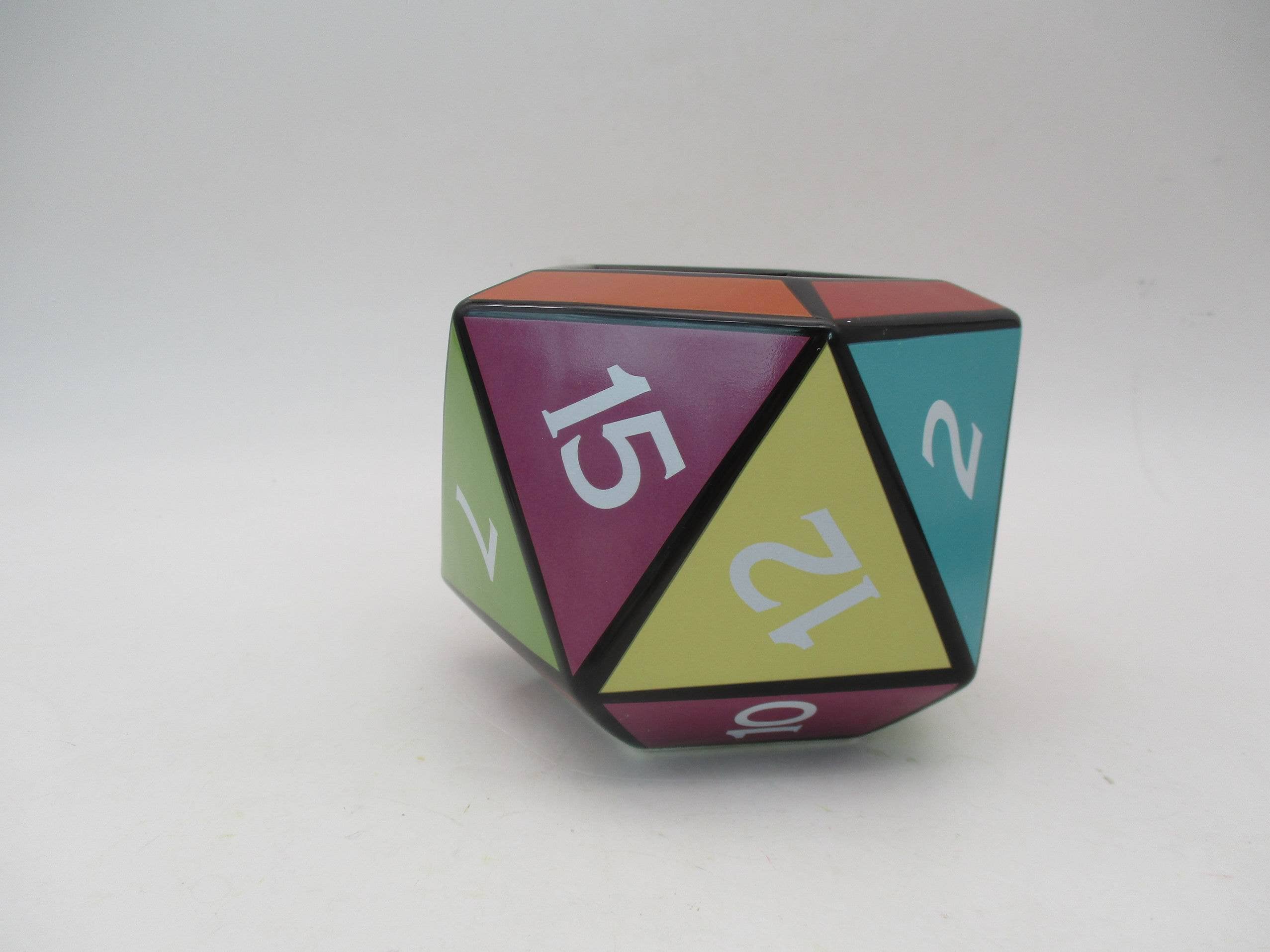 Dungeons & Dragons D20 Die Ceramic 3D Sculpted Mug - Image 3
