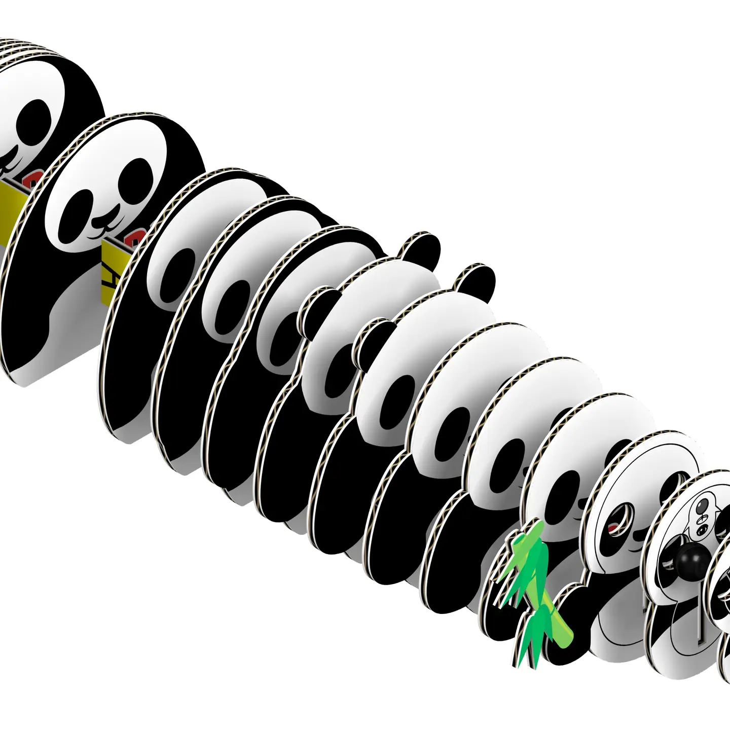 Eugy: 3D Puzzle - Panda - Image 2