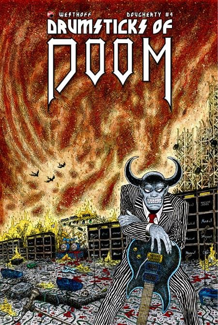 DRUMSTICKS OF DOOM #4 (OF 4) CVR A RYAN VELLA
