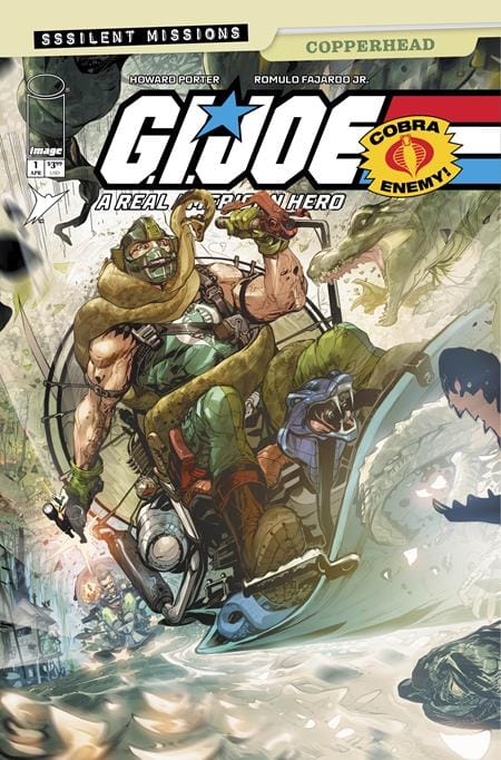 GI JOE A REAL AMERICAN HERO SSSILENT MISSIONS COPPERHEAD #1 (ONE SHOT) CVR A HOWARD PORTER & ROMULO FAJARDO JR
