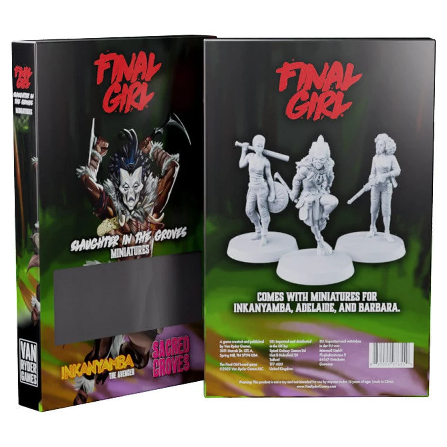 Final Girl: Slaughter in the Groves Miniatures
