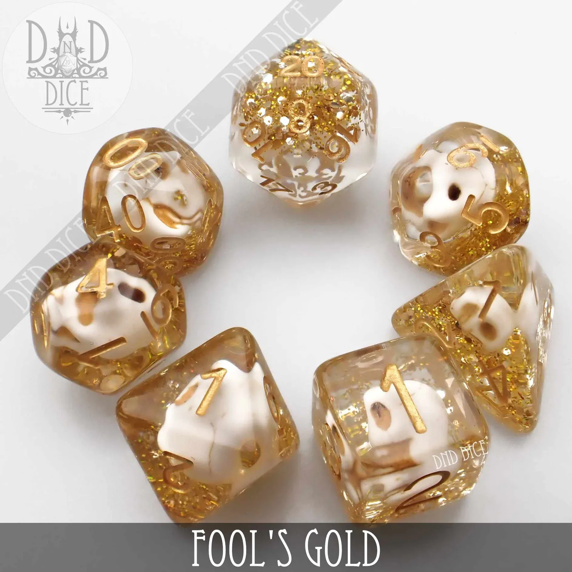 Fool's Gold - 7 Dice Set