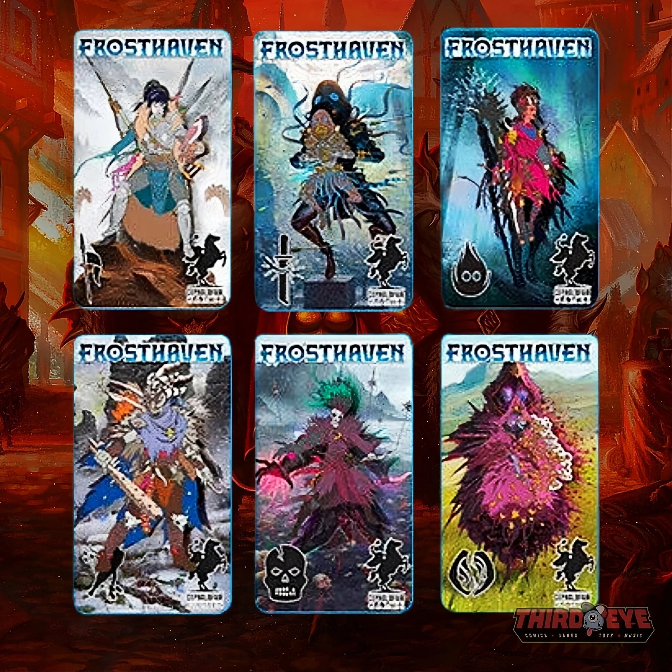 Frosthaven Collector`s Pin Set