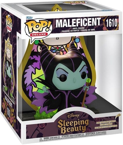 Funko POP! Deluxe: Disney Villains - Sleeping Beauty: Maleficent, Stained Glass (Vinyl Figure, Collectible, Deluxe Edition)
