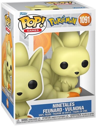 Funko POP! Games: Pokemon - Ninetales (Vinyl Figure, Collectible)