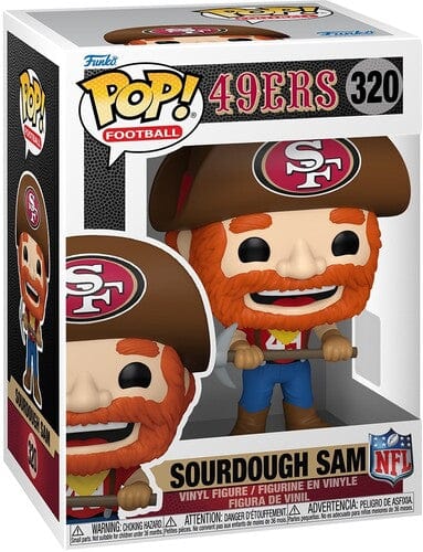 Funko Pop! NFL Mascots: 49ers - Sourdough Sam (Vinyl Figure, Collectible)