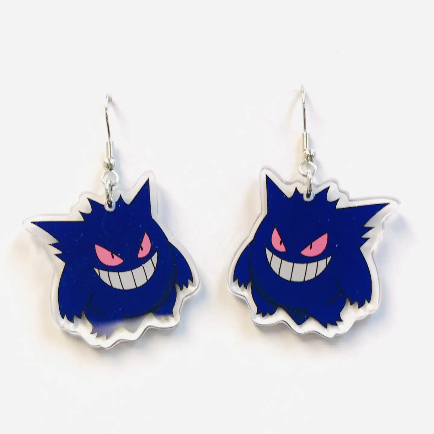 Gengar Earrings (Acrylic)