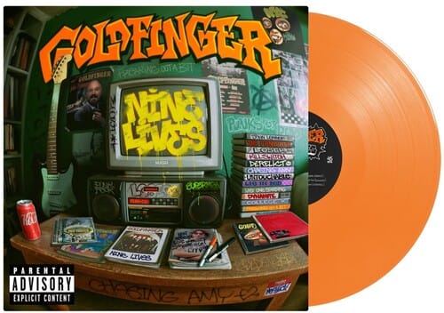 Goldfinger - Nine Lives (Parental Advisory Explicit Lyrics, Indie Exclusive, Colored Vinyl, Orange)