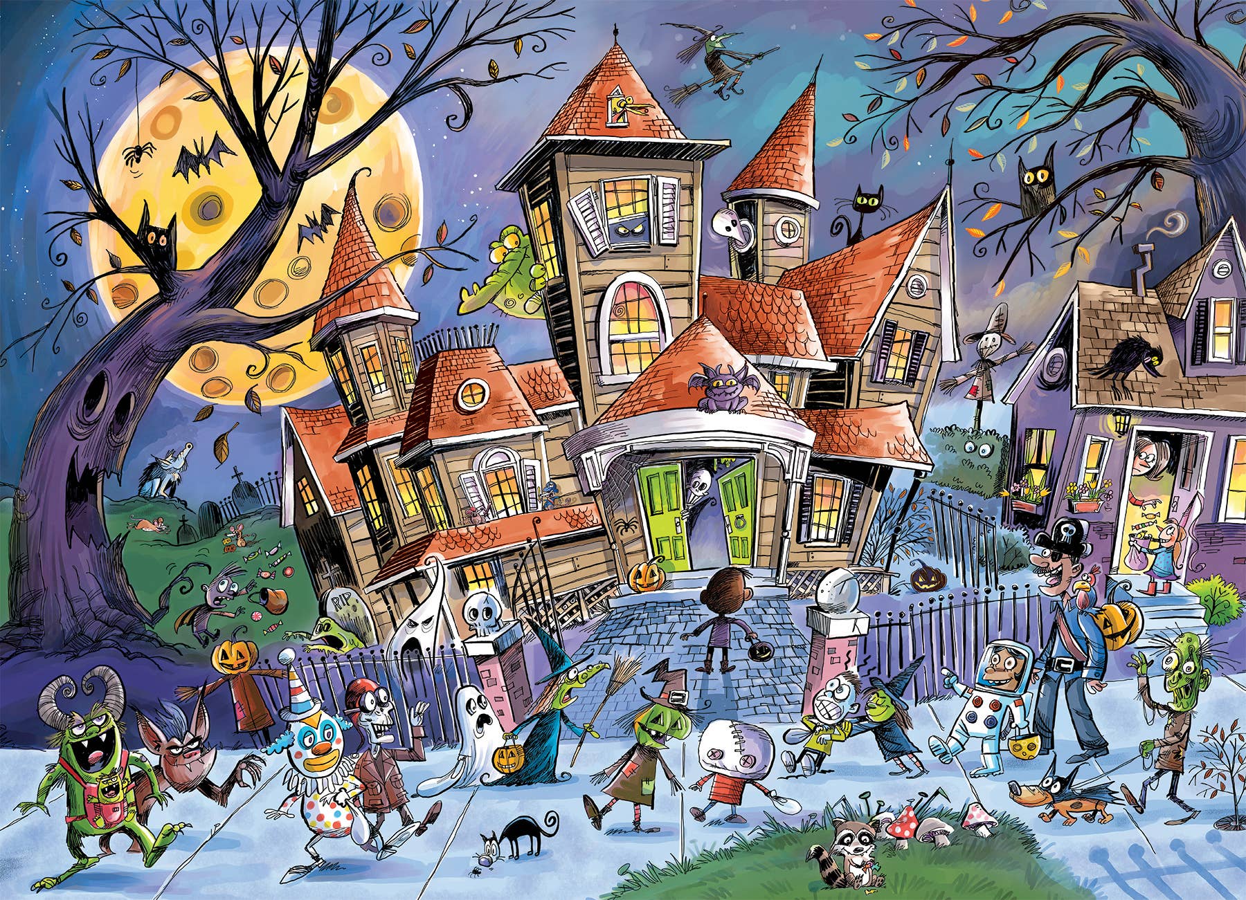 Haunted House (Family) 350pc puzzle