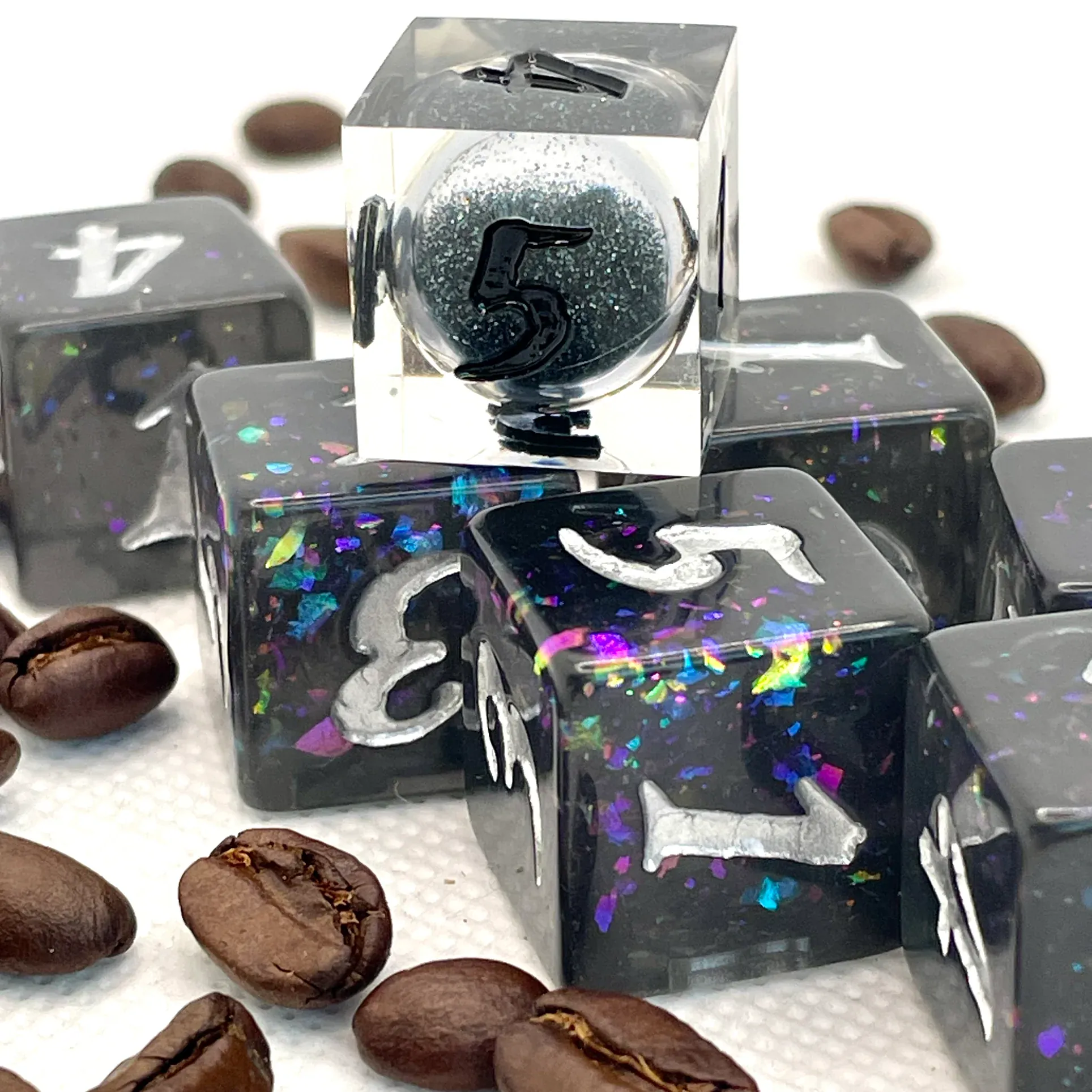 Ink Shadows & Coffee Dice