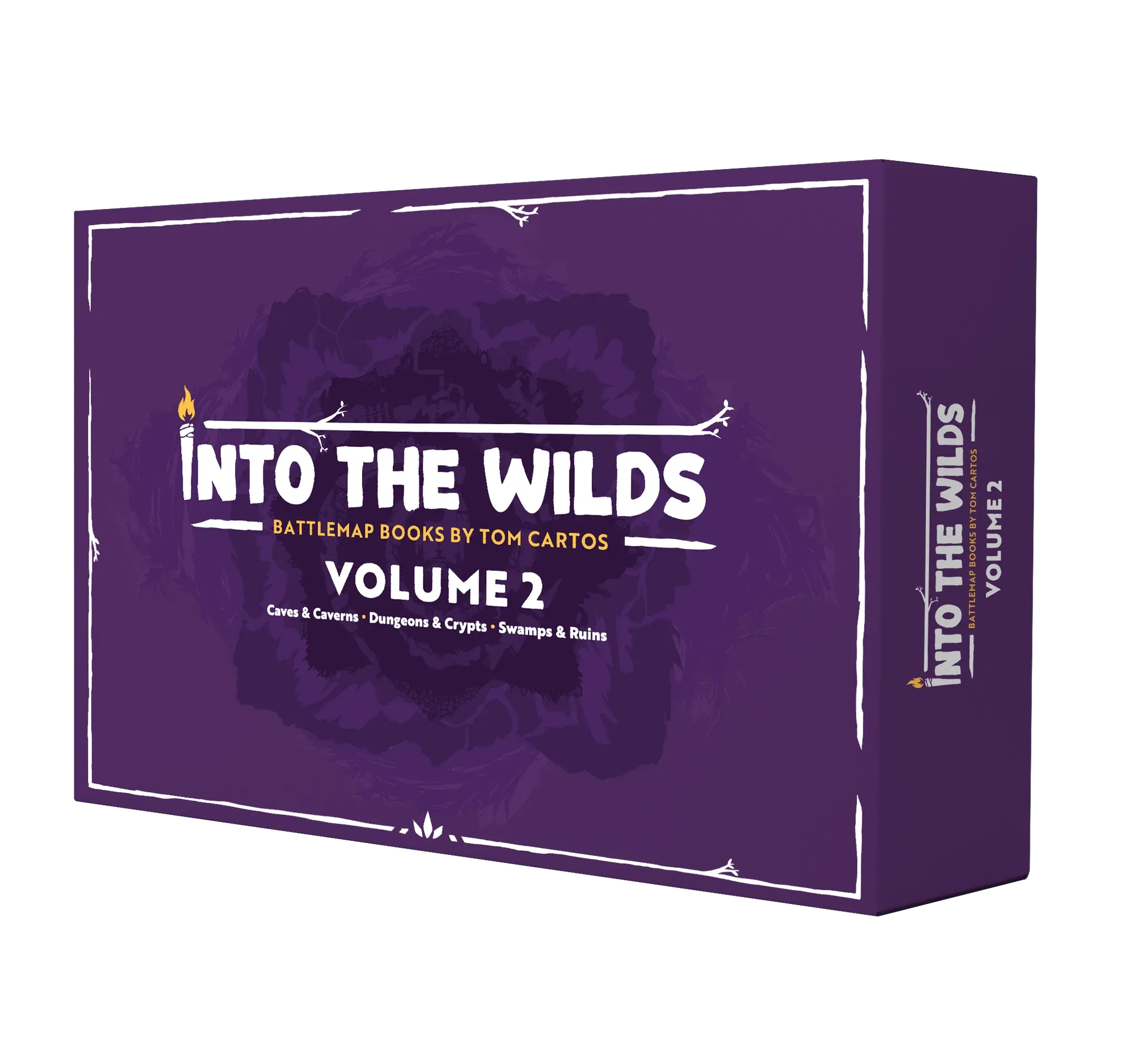 Into the Wilds Battlemap Books - Volume 2