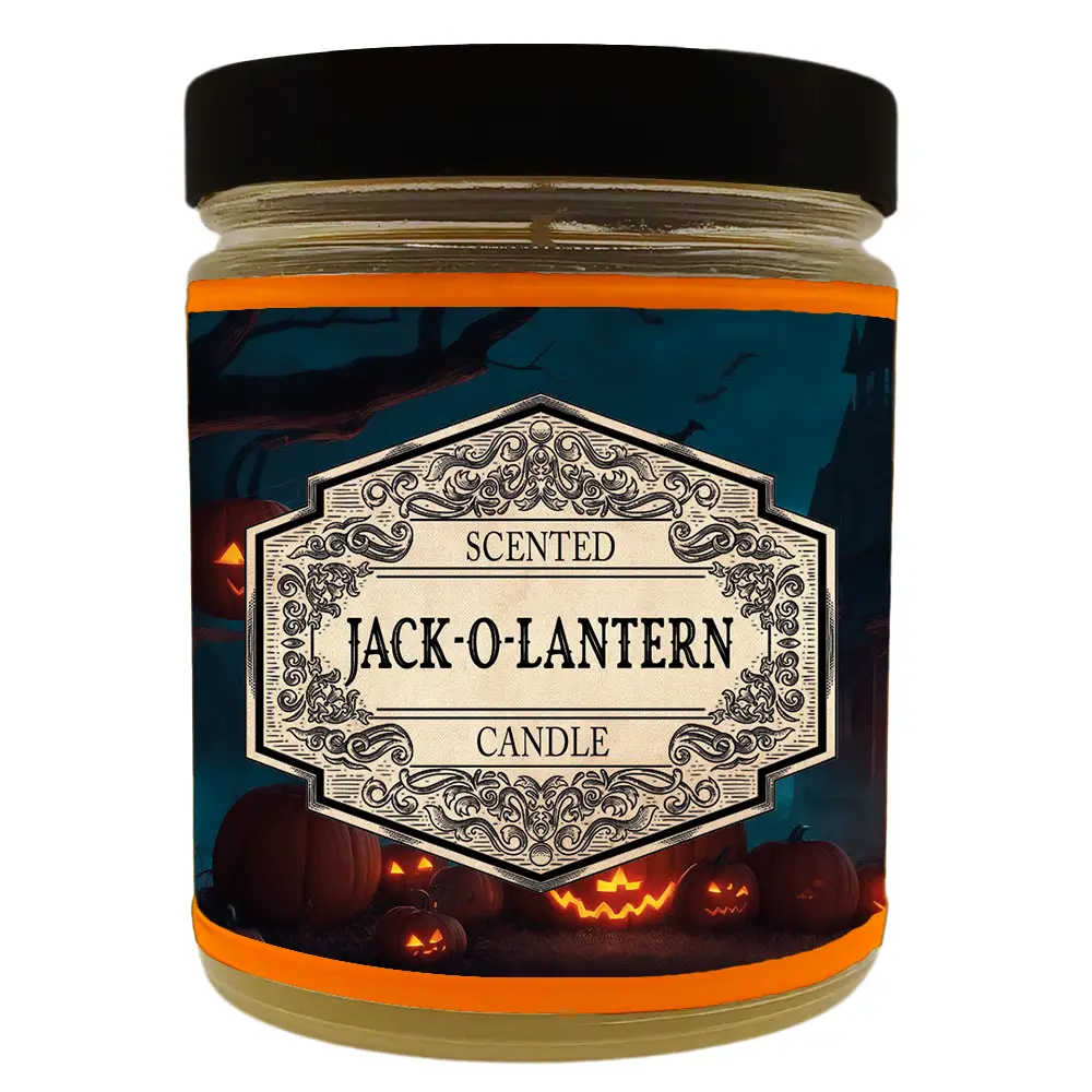 Jack-O-Lantern Scented Candle