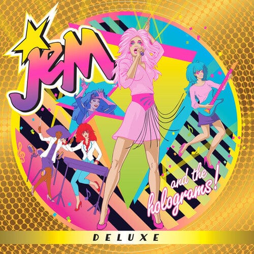 Jem And The Holograms (Deluxe Edition, Colored Vinyl, Yellow, Bonus Tracks, Gatefold LP Jacket)