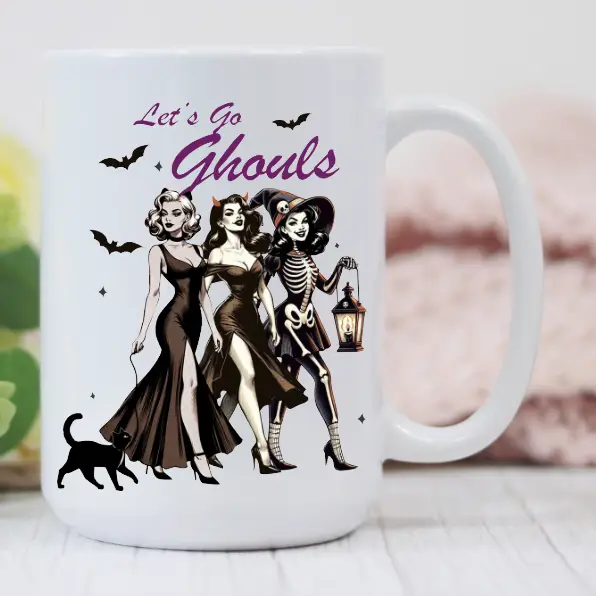 Let's Go Ghouls Mug