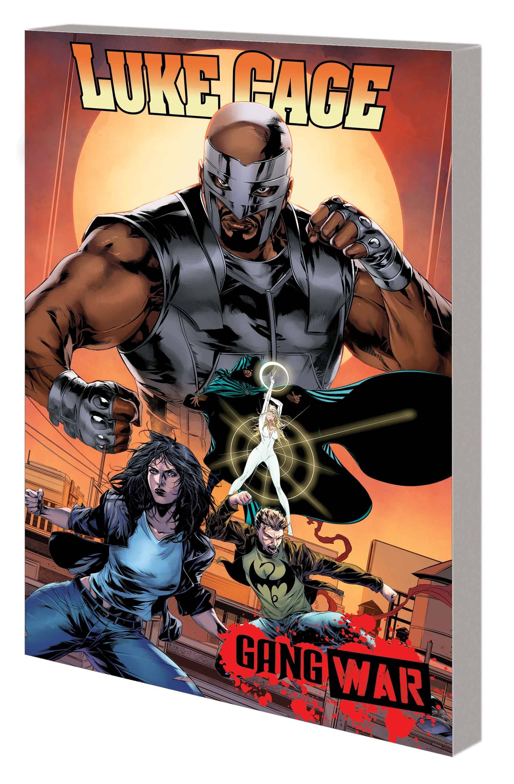 LUKE CAGE GANG WAR TP [SIGNED BY RODNEY BARNES]