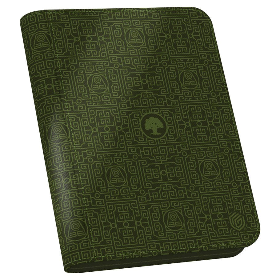 Magic the Gathering: 4-Pocket ZipFolio Binder - Mana Symbol, Green (Avatar The Last Airbender)