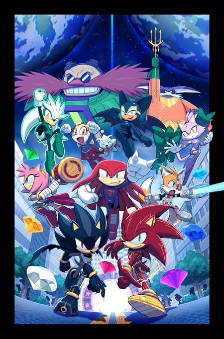 DC X SONIC THE HEDGEHOG THE METAL LEGION #1 - BUNDLE