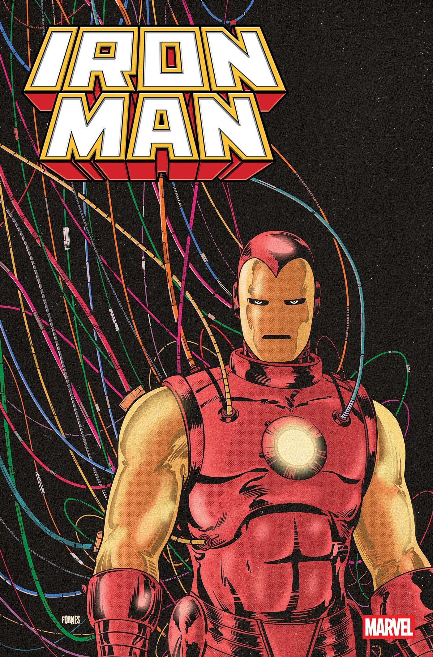 IRON MAN #5 1:25 INCV JORGE FORNES VARIANT