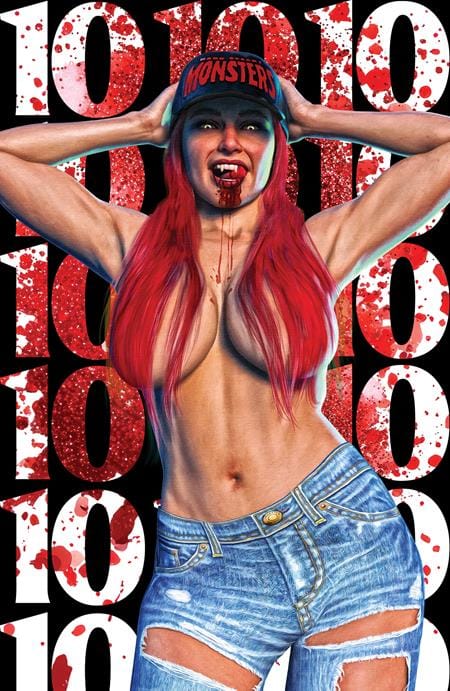 MARK SPEARS MONSTERS #10 CVR F MARK SPEARS INC 1:50 FANGIRL SPOT FOIL VAR