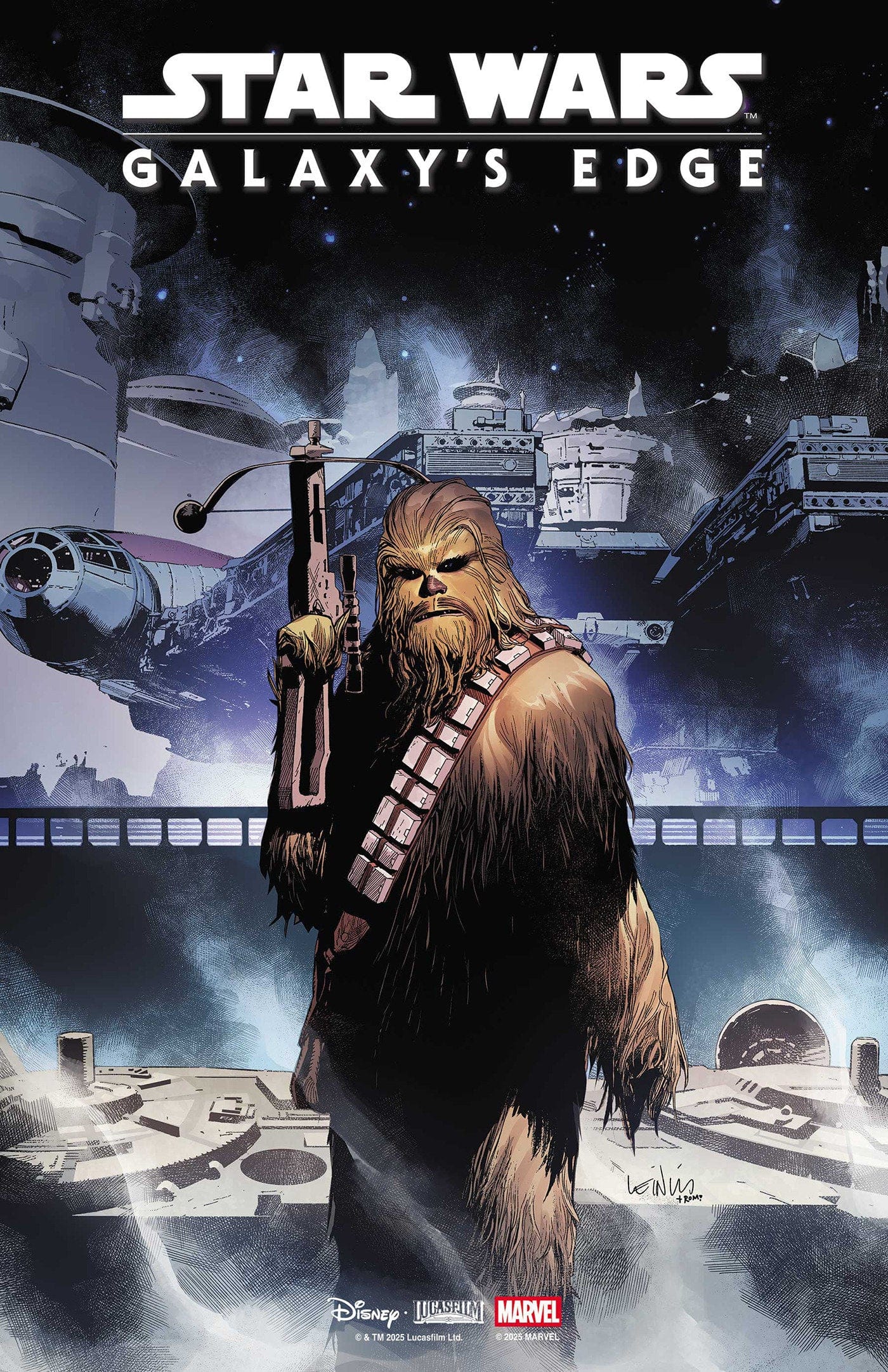 STAR WARS: GALAXY'S EDGE - ECHOES OF THE EMPIRE #2 LEINIL YU CHARACTER VARIANT